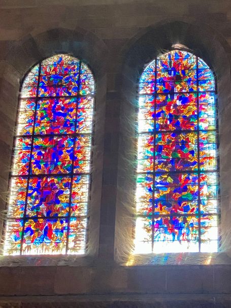 Straßburger Münster Fenster Südportal